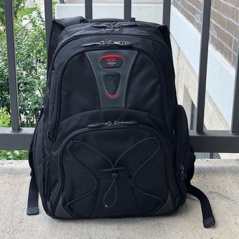 TUMI T-Tech Black Backpack